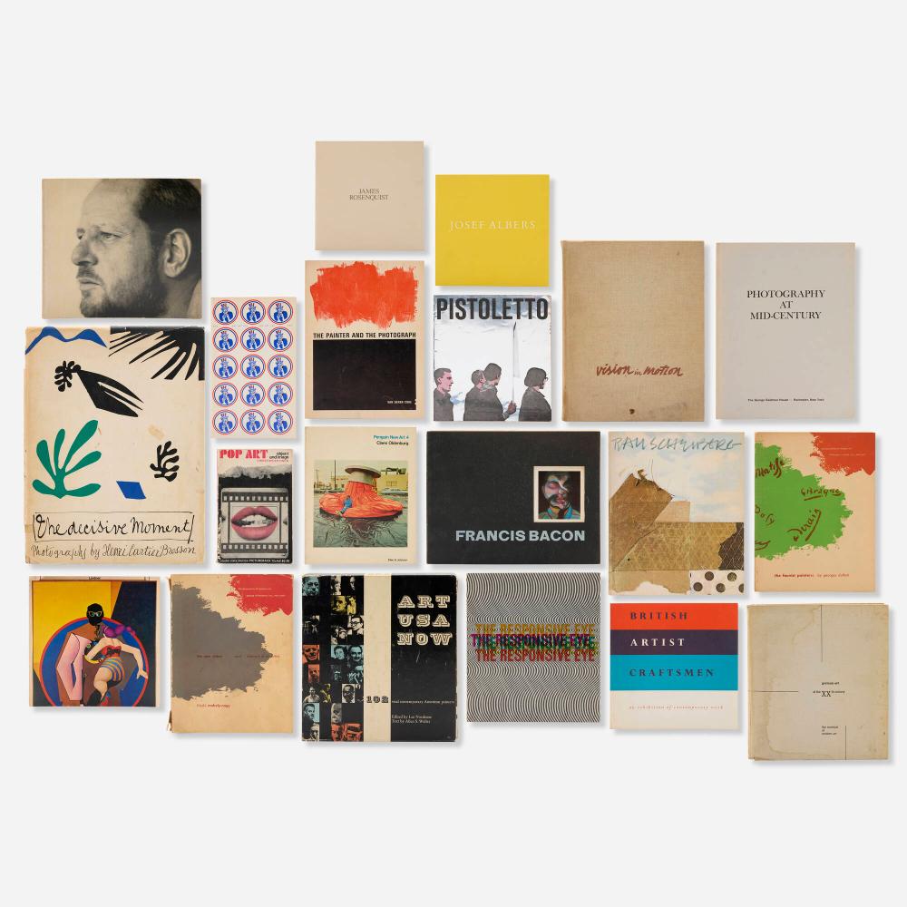 Collection of twenty-nine fine art books and exhibition catalogues sold by Toomey & Co. Auctioneers, lot 320 — auction record photograph