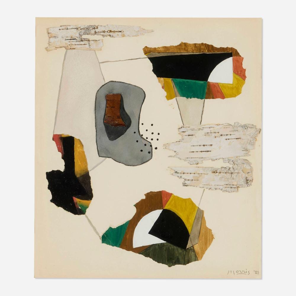 George Lovett Kingsland Morris comparable auction result: george l k morris arrangement