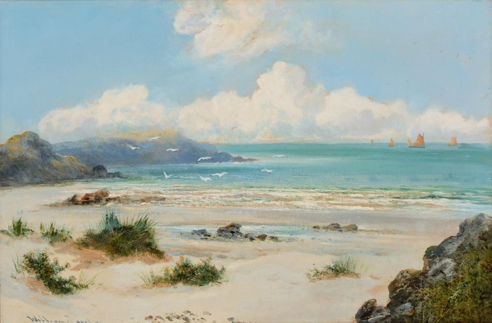 William Langley comparable auction result: william langley fl 1890 1920 west coast scotland