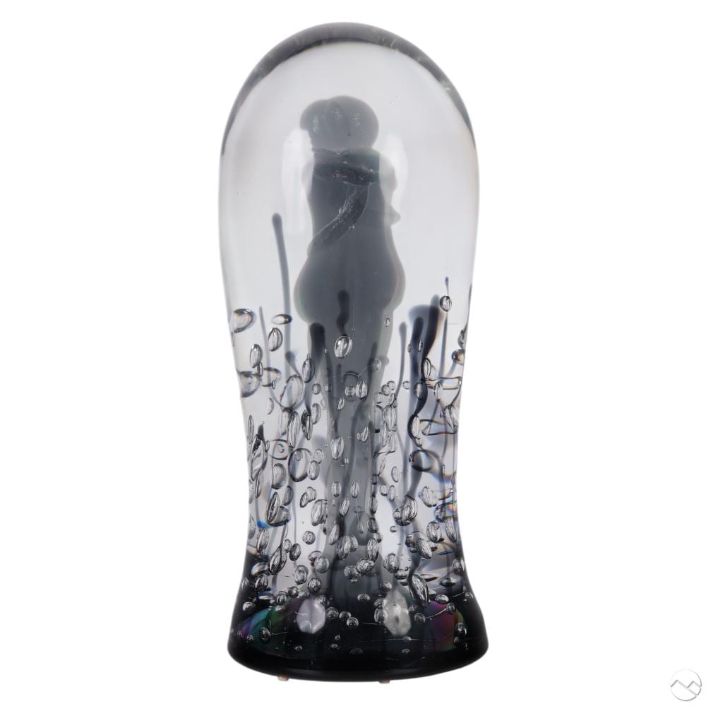 Elio Raffaeli comparable auction result: elio raffaeli b 1936 murano glass lovers sculpture