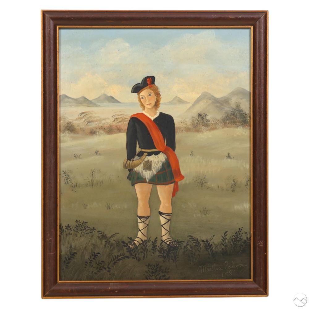 Martha Cahoon comparable auction result: martha cahoon 1905 1999 highlander folk painting