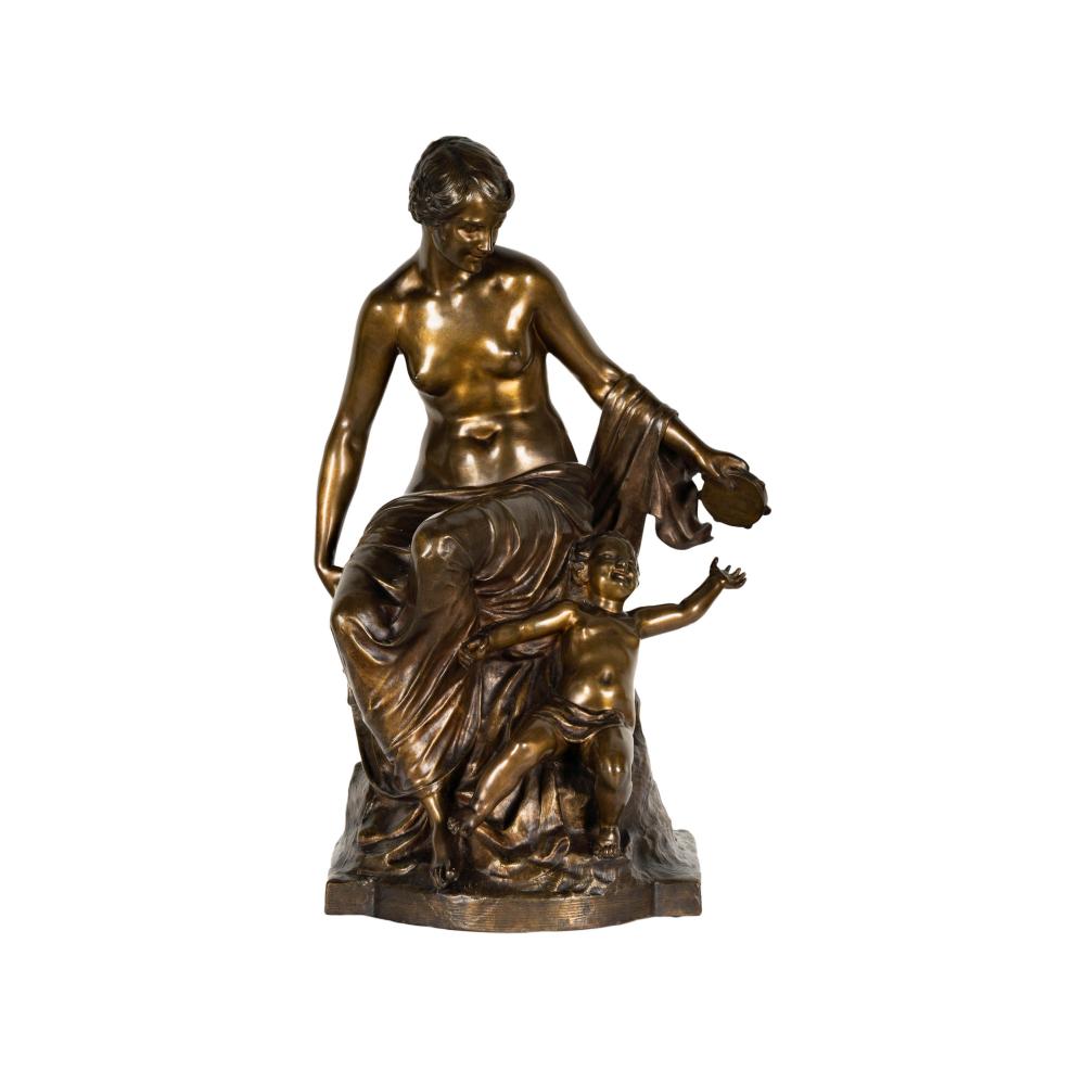 Joseph Cormier comparable auction result: joe descomps 1869 1950 mother s joy