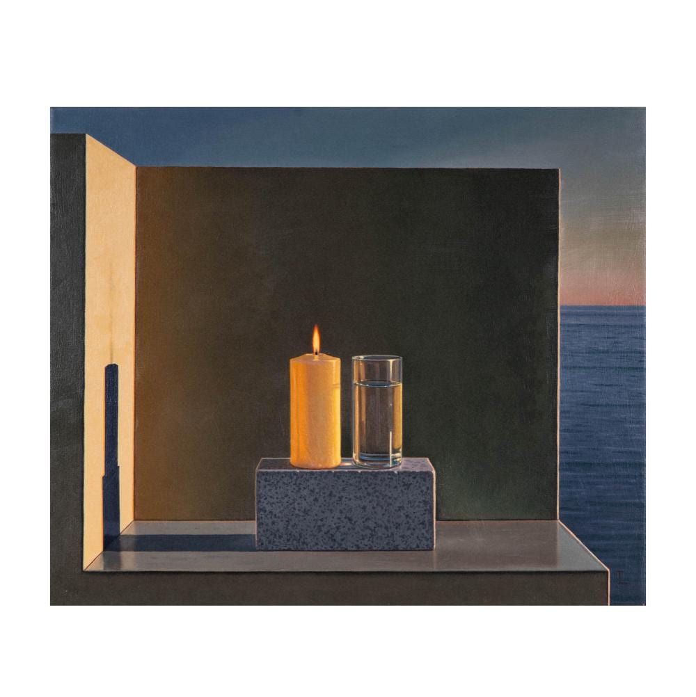 david ligare b 1945 still life with candle and water · Abell Auction · 2025-09-28 David Ligare comparable auction result: david ligare b 1945 still life with candle and water