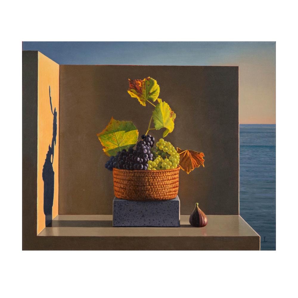 david ligare b 1945 still life with grapes · Abell Auction · 2025-09-28 David Ligare comparable auction result: david ligare b 1945 still life with grapes