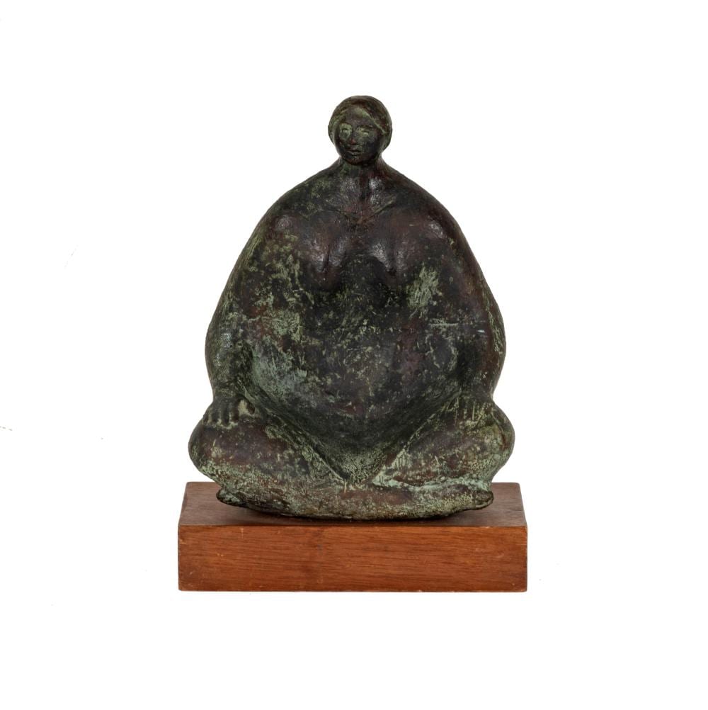 felipe castaneda b 1933 seated woman · Abell Auction · 2025-09-28 Felipe (1933) Castañeda comparable auction result: felipe castaneda b 1933 seated woman