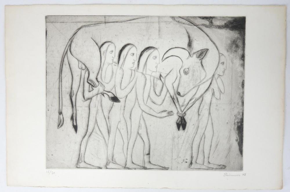 Anton Prinner comparable auction result: anton prinner hongrois naturalis fran ais 1902 1983
