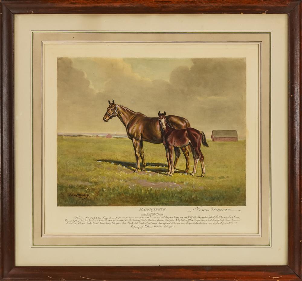 Edwin Megargee comparable auction result: edwin megargee am 1883 1985 marguerite