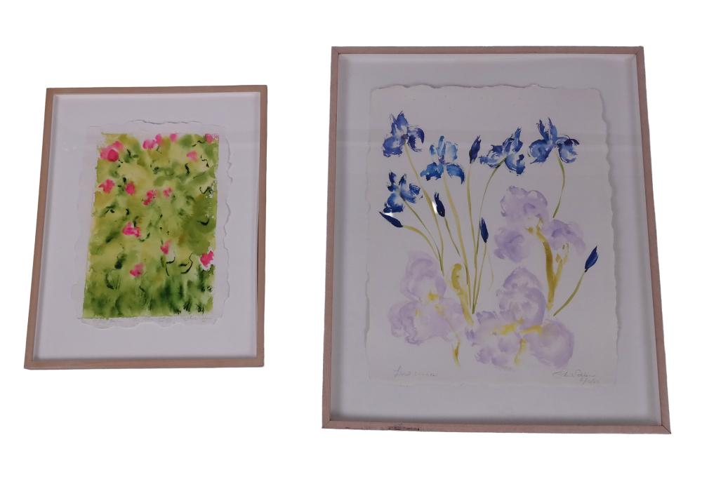 sheila isham two watercolors · Roland Auctions NY · 2025-09-20 Sheila Isham comparable auction result: sheila isham two watercolors