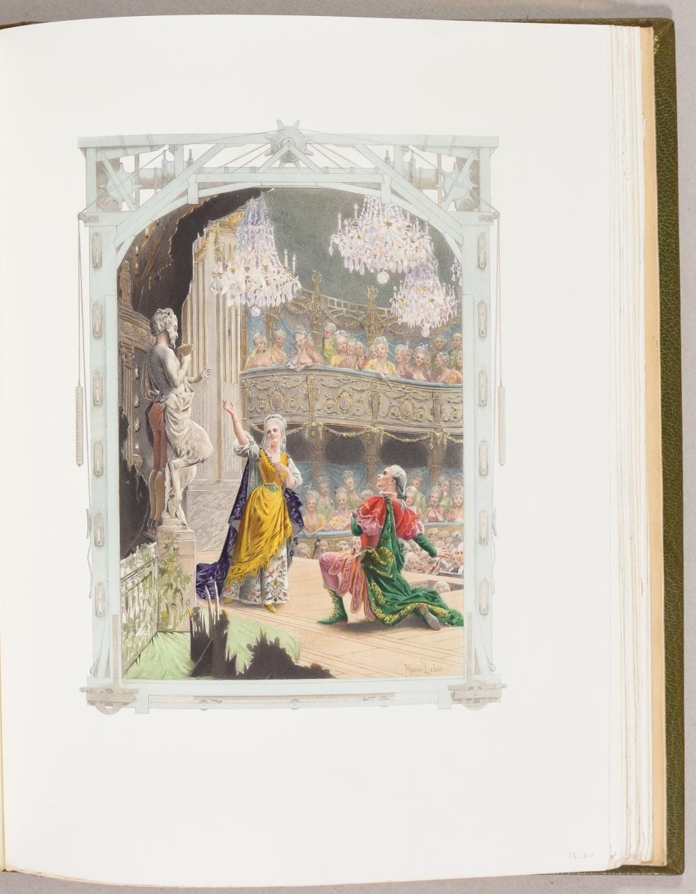 une femme de qualit au si cle pass paris 1778 · Arenberg Auctions · 2025-10-16 Maurice Leloir comparable auction result: une femme de qualit au si cle pass paris 1778