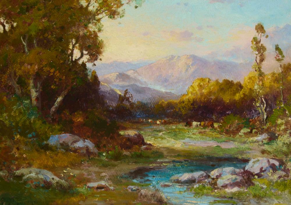 Alexis Matthew Podchernikoff comparable auction result: alexis matthew podchernikoff 1886 1933 landscape with cows