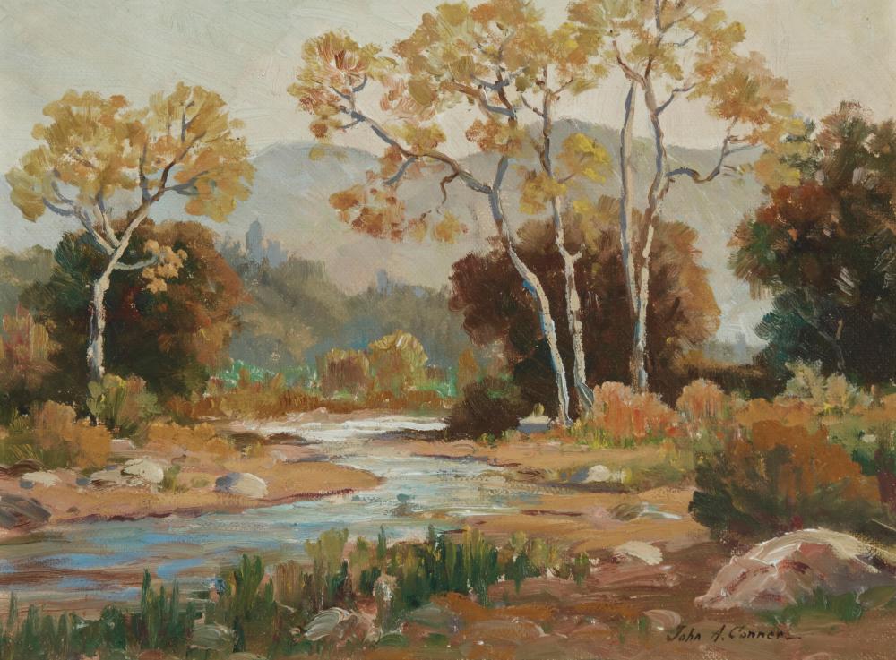 john anthony conner 1892 1971 autumn landscape · John Moran Auctioneers · 2025-10-07 John Anthony Conner comparable auction result: john anthony conner 1892 1971 autumn landscape