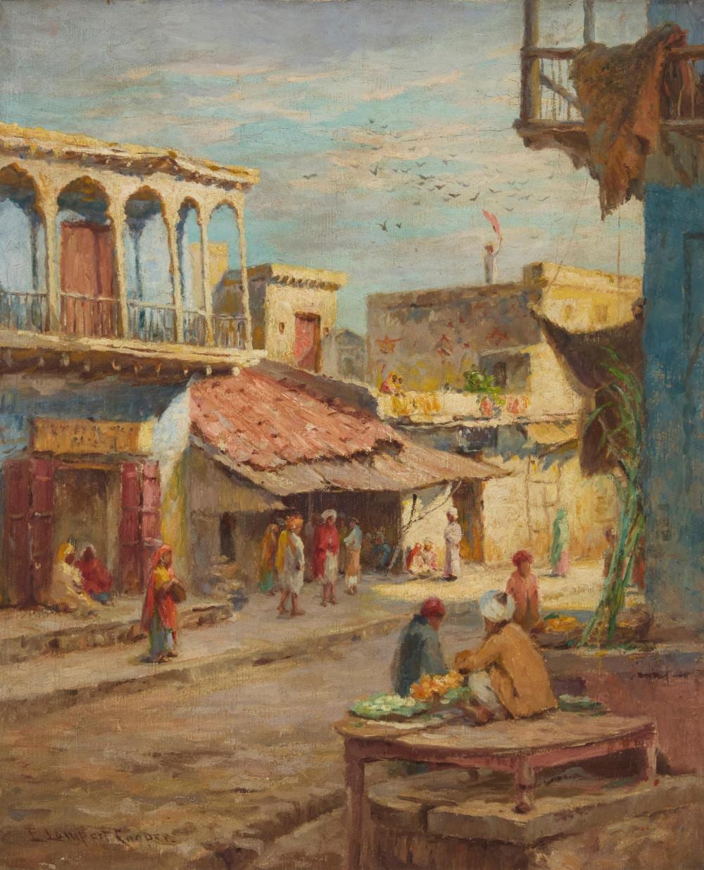 emma lampert cooper 1855 1920 delhi fruit stand india · John Moran Auctioneers · 2025-10-07 Emma Lampert Cooper comparable auction result: emma lampert cooper 1855 1920 delhi fruit stand india
