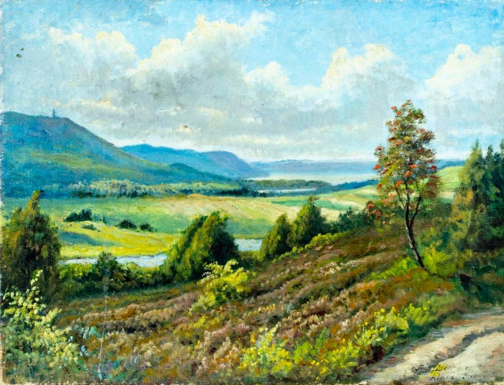 Finn Wennerwald comparable auction result: finn wennerwald denmark 1896 1969 oil painting