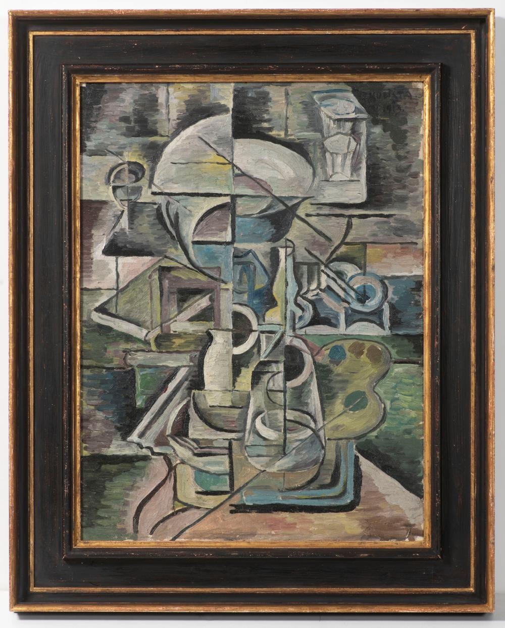Bohumil Kubista, (1884 – 1918), Still Life Painting, 1913 comparable sale