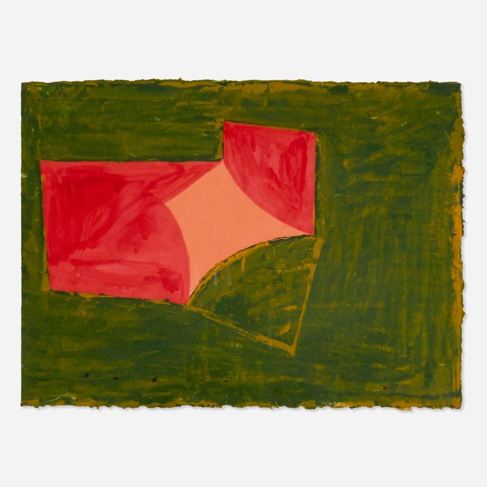 Thomas Nozkowski comparable auction result: thomas nozkowski untitled