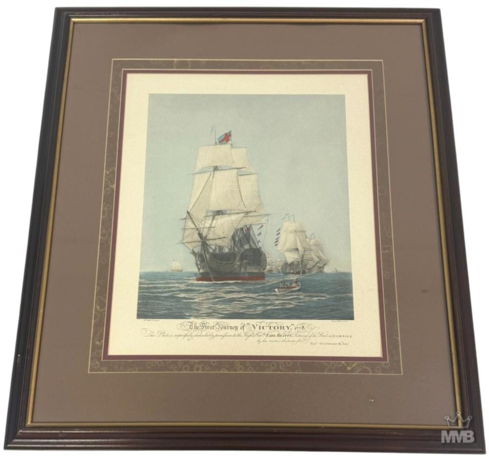 Harold Wyllie comparable auction result: harold wyllie the first journey of victory print