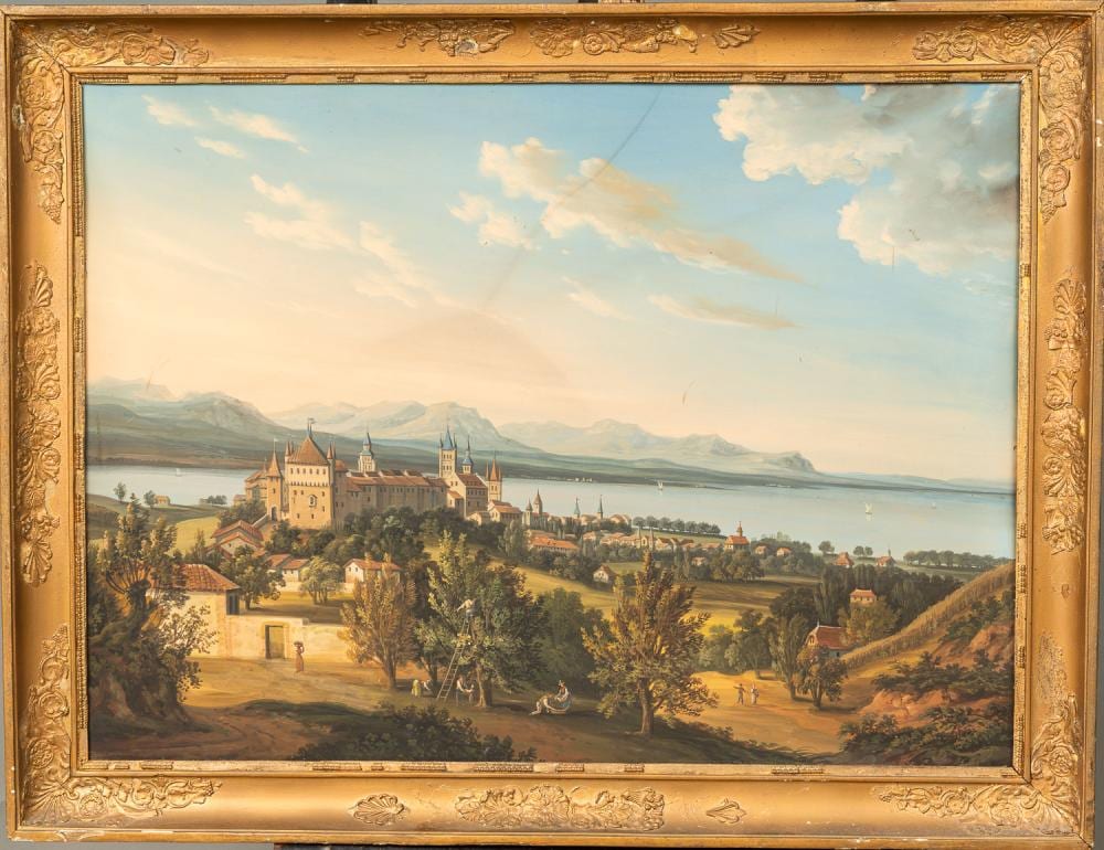 Johann Ludwig Aberli comparable auction result: johann ludwig aberli 1723 1786 circle