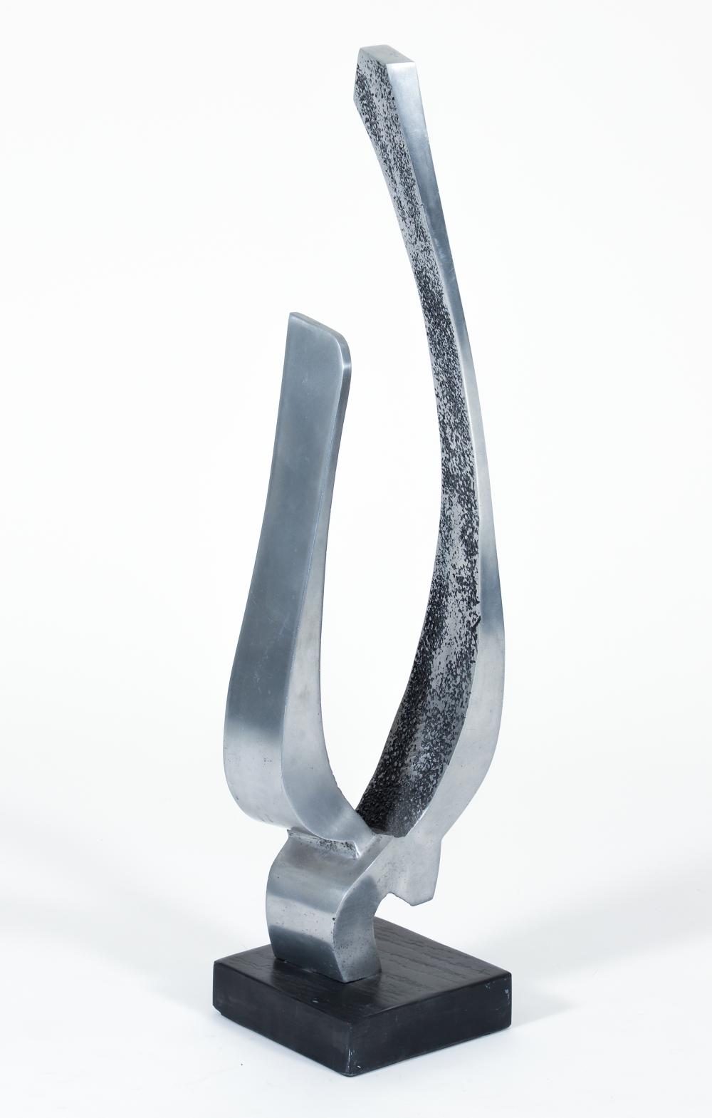 Jim Myford comparable auction result: jim myford 1973 cast aluminum untitled sculpture