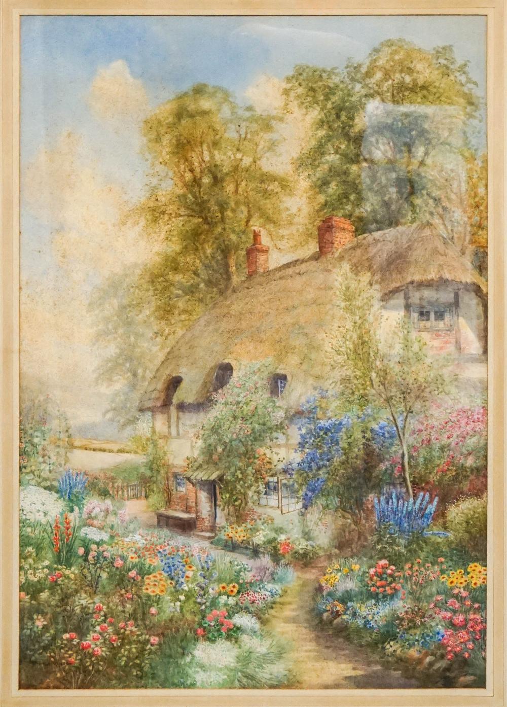 Arthur Stanley Wilkinson comparable auction result: arthur stanley wilkinson british 1860 1930 thatched roof cottage watercolor on paper signed l l frame 41 1 4 x 32 1 4 in 104 8 x 81 9 cm