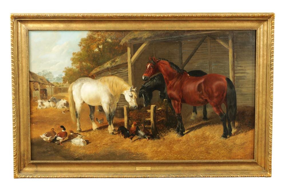Henry Charles Woollett comparable auction result: henry charles woollett 1826 1893 oil on canvas