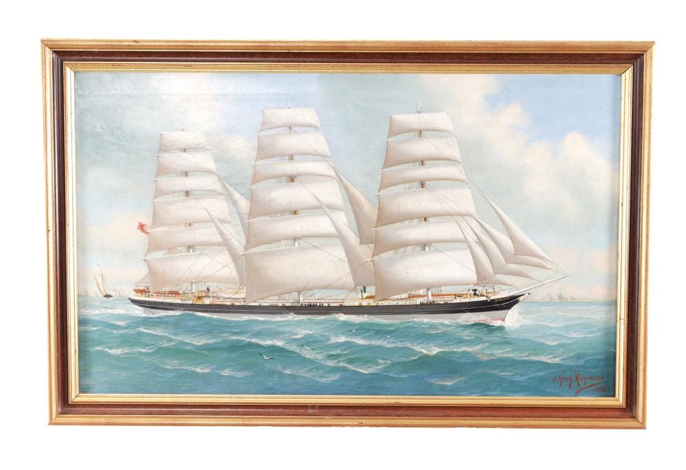 John Henry Mohrmann comparable auction result: john henry mohrmann 1857 1916 oil on canvas