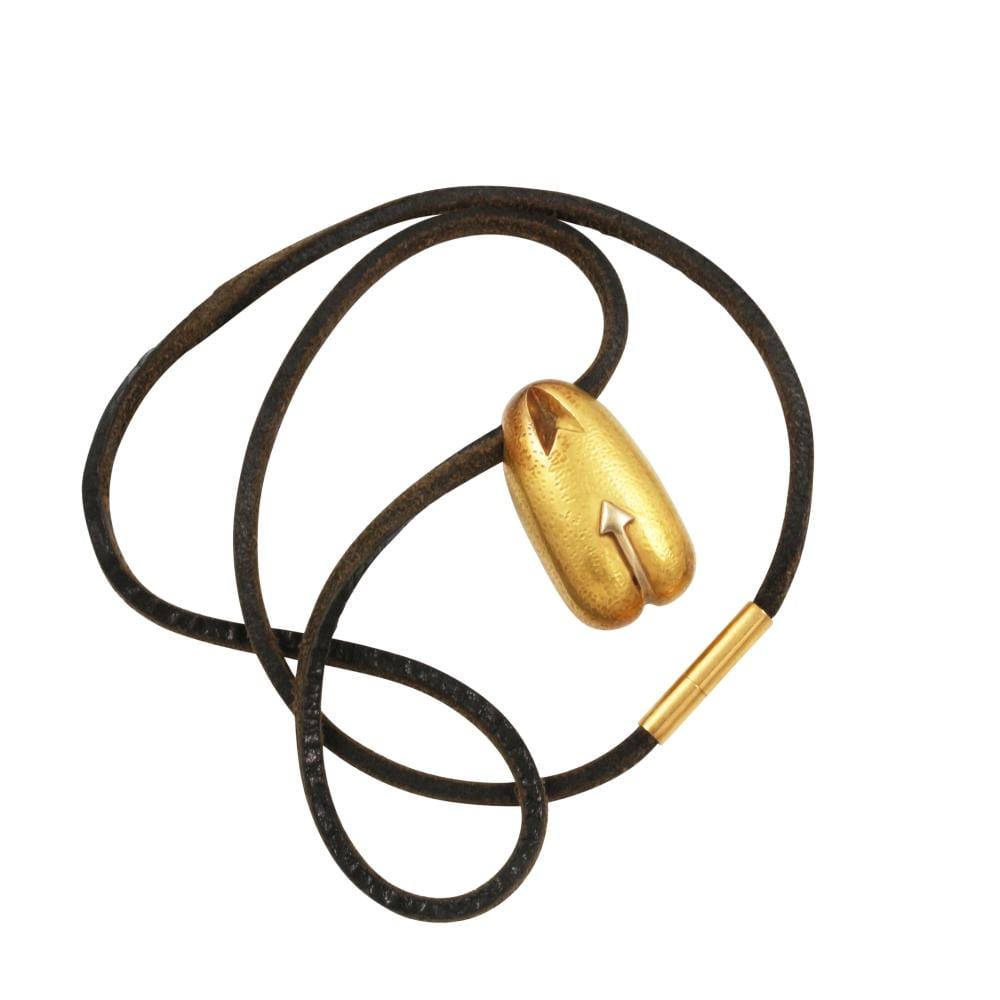 Pietro Cascella comparable auction result: 18kt gold sculpture pendant by pietro cascella