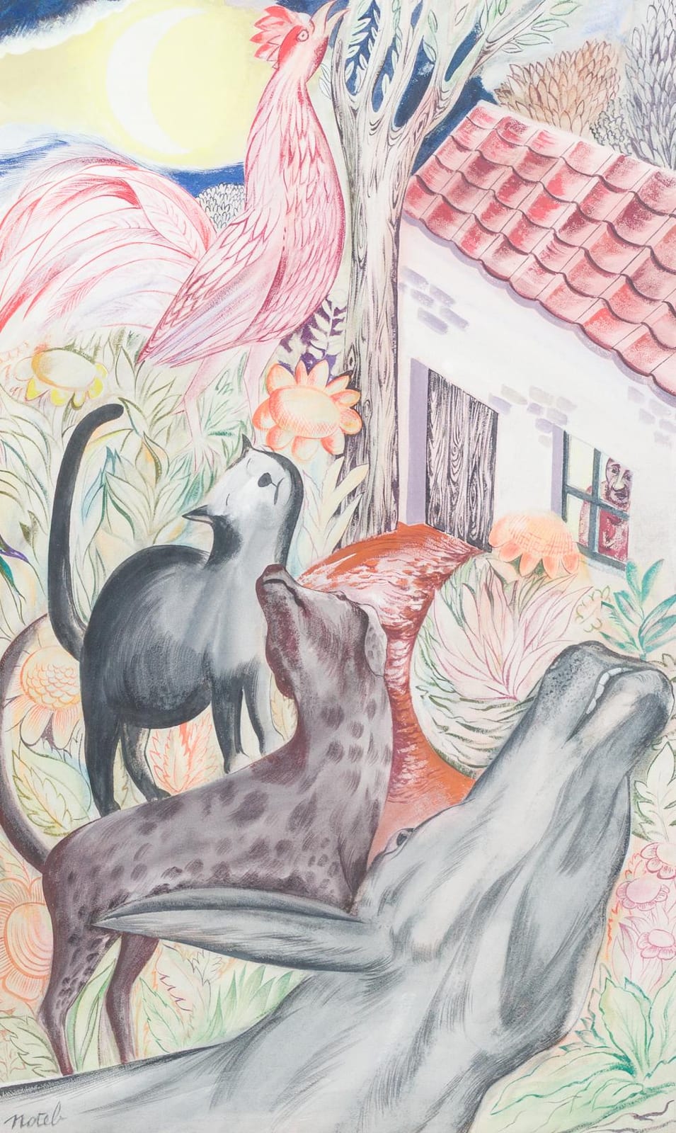 marcel notebaert 1924 1986 the virtues of nature mixed media on canvas · Coronari Auctions · 2025-10-04 Marcel Notebaert comparable auction result: marcel notebaert 1924 1986 the virtues of nature mixed media on canvas