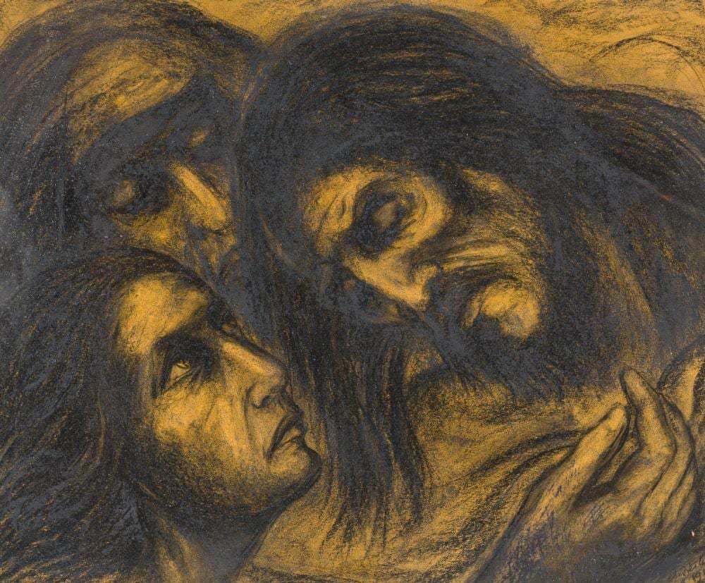 Georges Wasterlain comparable auction result: georges wasterlain 1889 1963 the descent from the cross mixed media on paper dated 1942