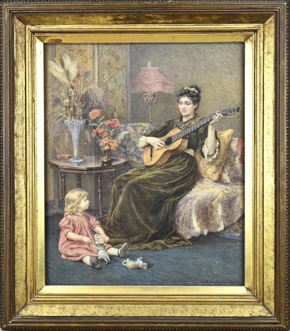 Edith Martineau comparable auction result: edith martineau playing