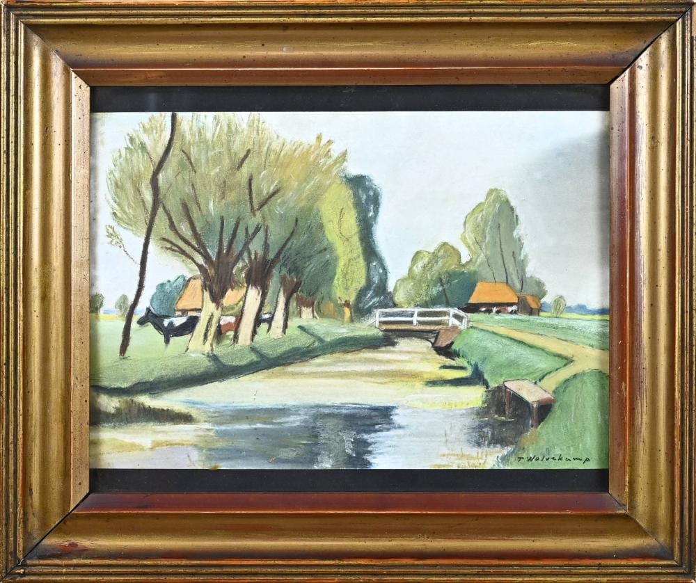 Theo Wilhelm Wolvekamp comparable auction result: theo wolvecamp twente landscape
