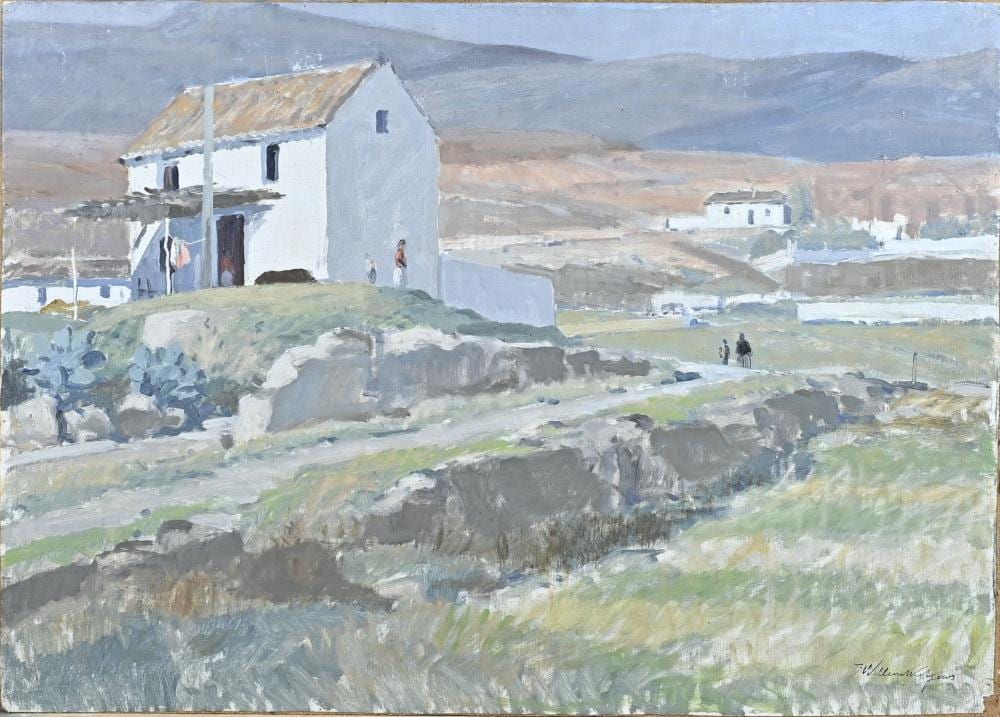 Jan Willem Hendrik Witjens comparable auction result: willem witjens sunny spanish landscape
