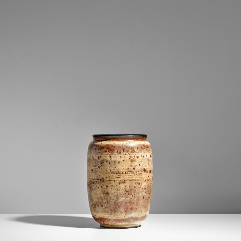 Emile Decoeur comparable auction result: emile decoeur 1876 1953 vase circa 1920glazed stoneware incised mark decoeur height 7in 18cm diameter 5in 13cm