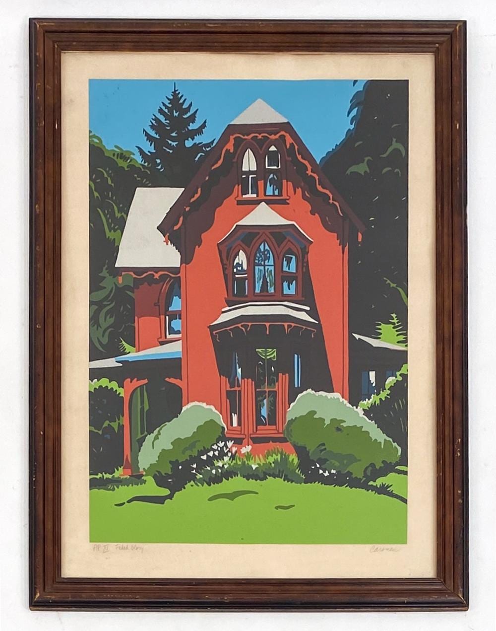 Jon Carsman comparable auction result: jon carsman 1944 1987 silkscreen 1978