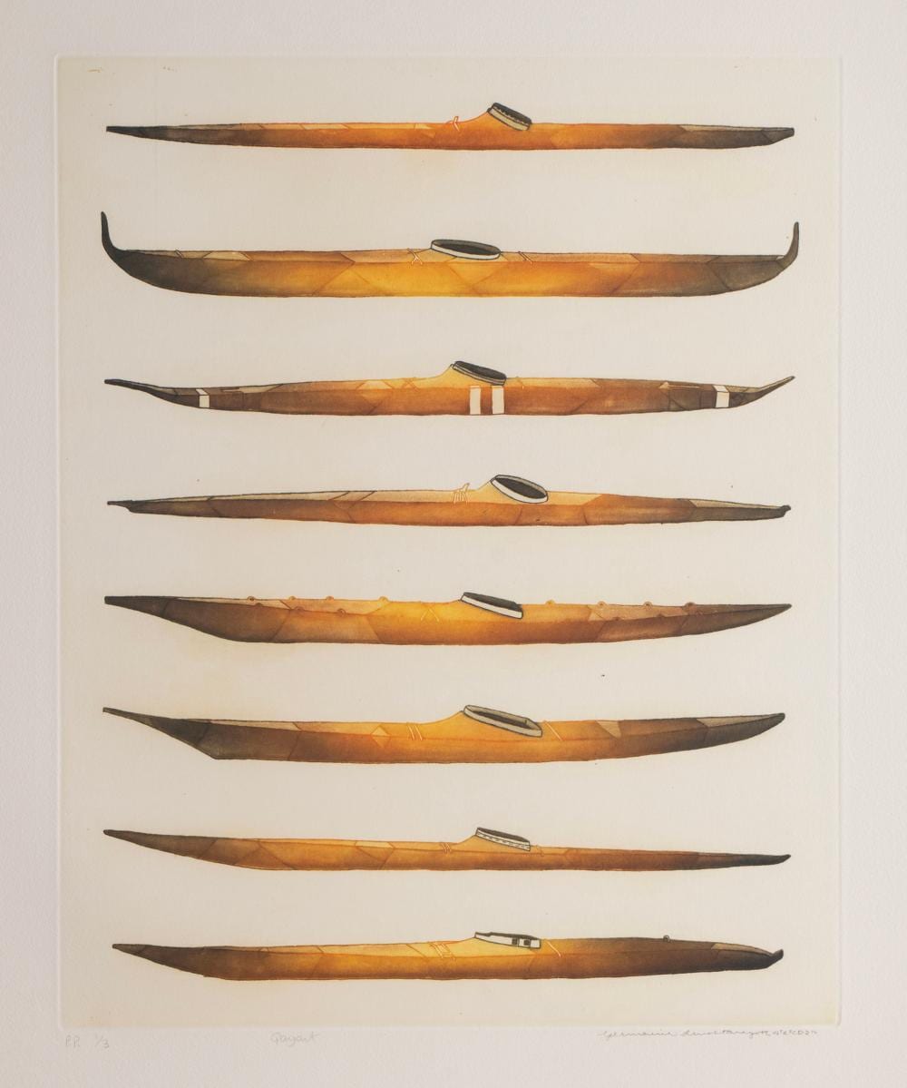 Germaine Arnaktauyok comparable auction result: germaine arnaktauyok greenland nunavut canada b 1946