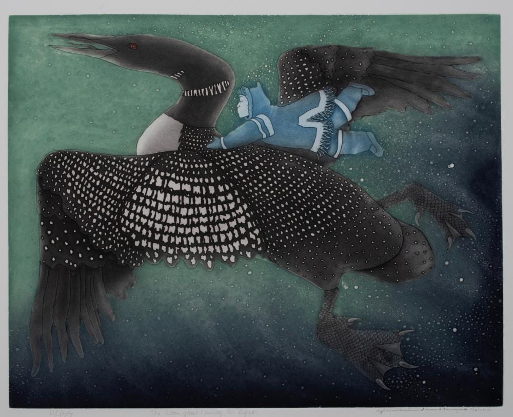 Germaine Arnaktauyok comparable auction result: germaine arnaktauyok greenland nunavut canada b 1946