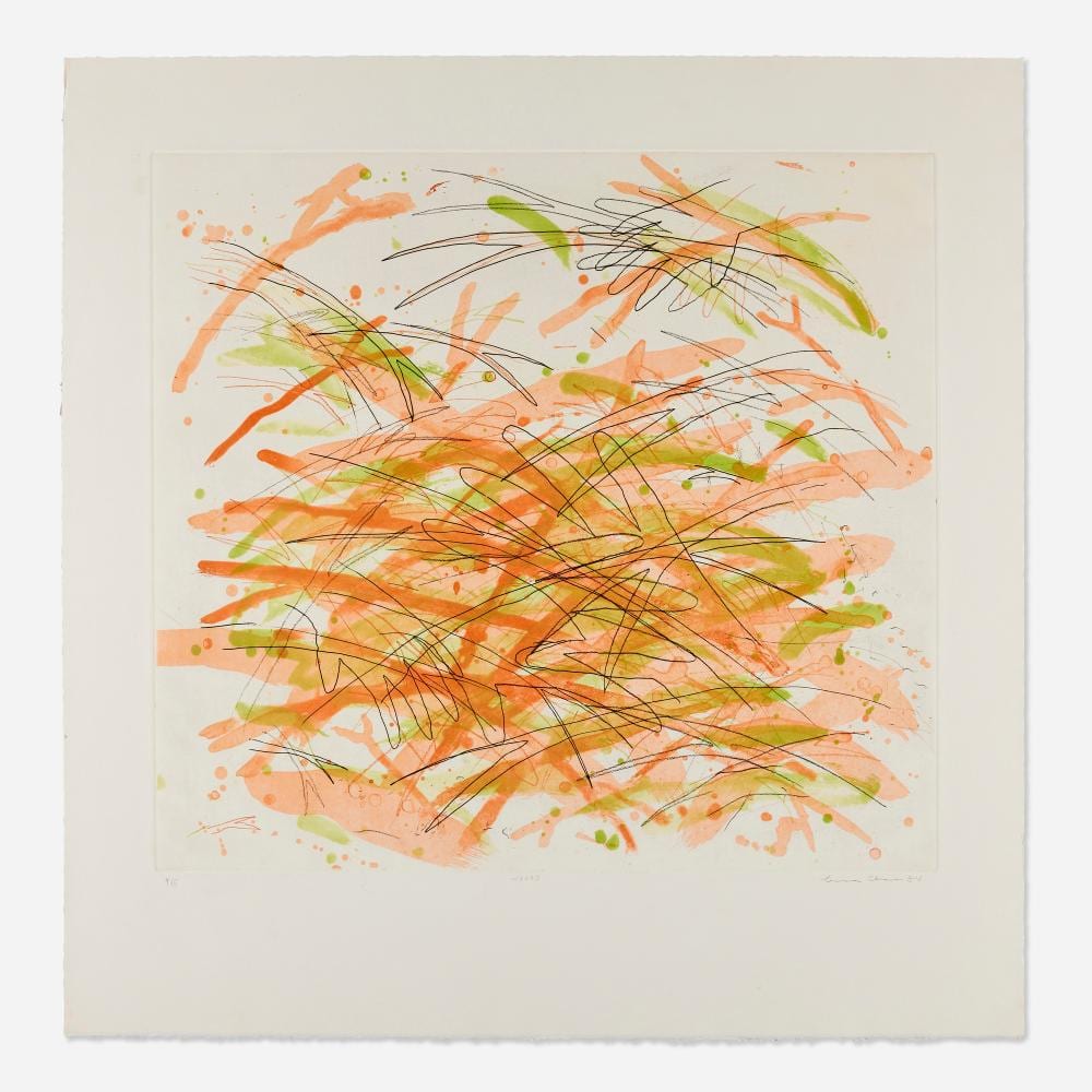 Louisa Chase comparable auction result: louisa chase woods
