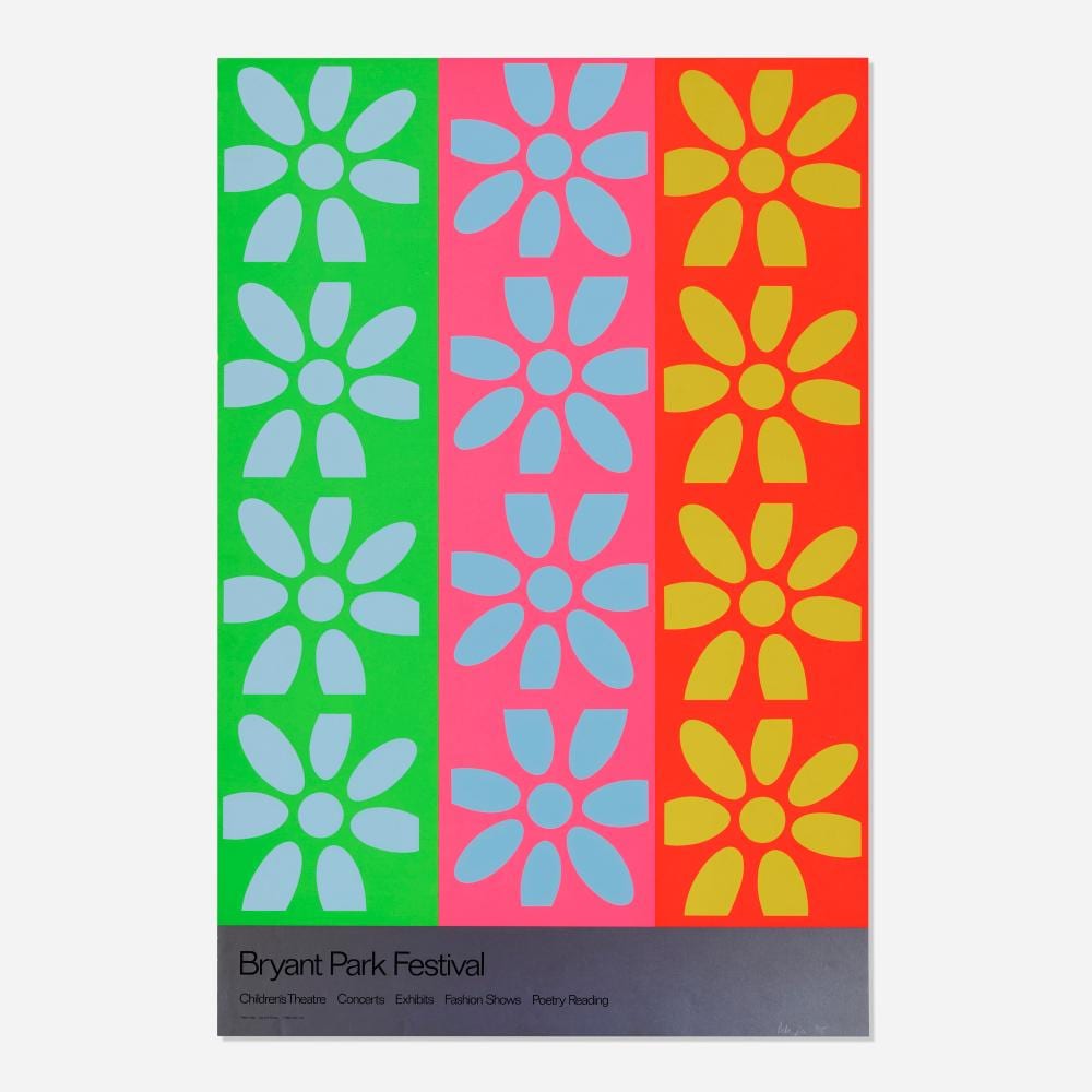 Peter Gee comparable auction result: peter gee bryant park festival