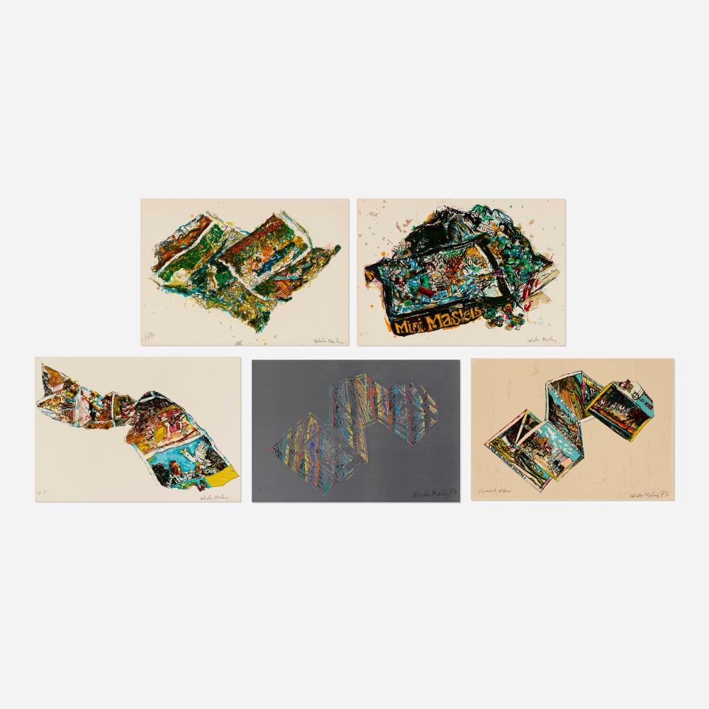 Malcolm Morley comparable auction result: malcolm morley five works from the arles miami portfolio