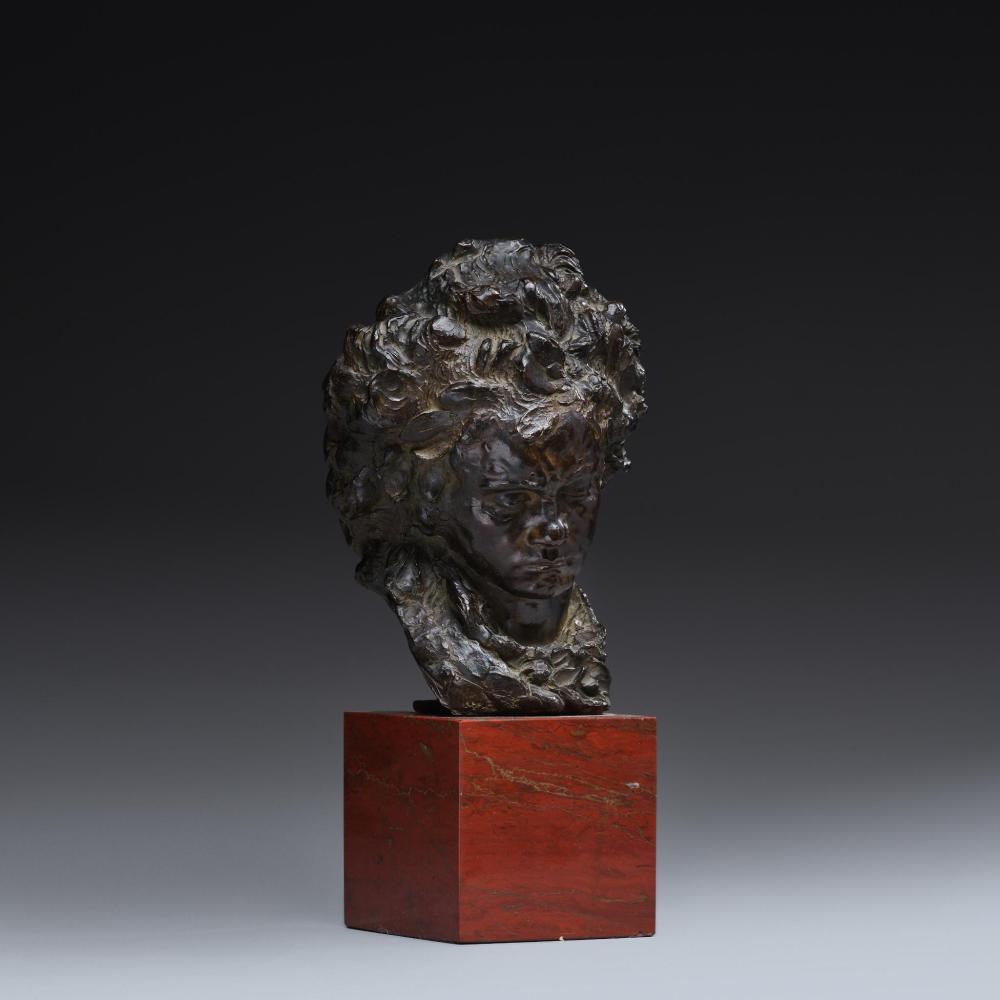 Fernand Cian comparable auction result: fernand cian 1889 1954 buste de beethoven