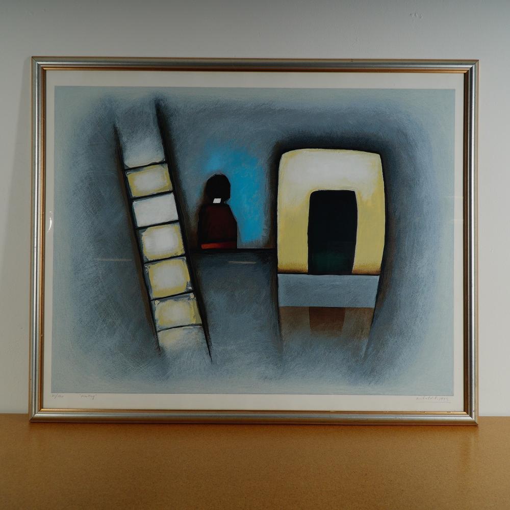 Witold Kaczanowski comparable auction result: witold kaczanowski limited edition color lithograph on wove paper signed