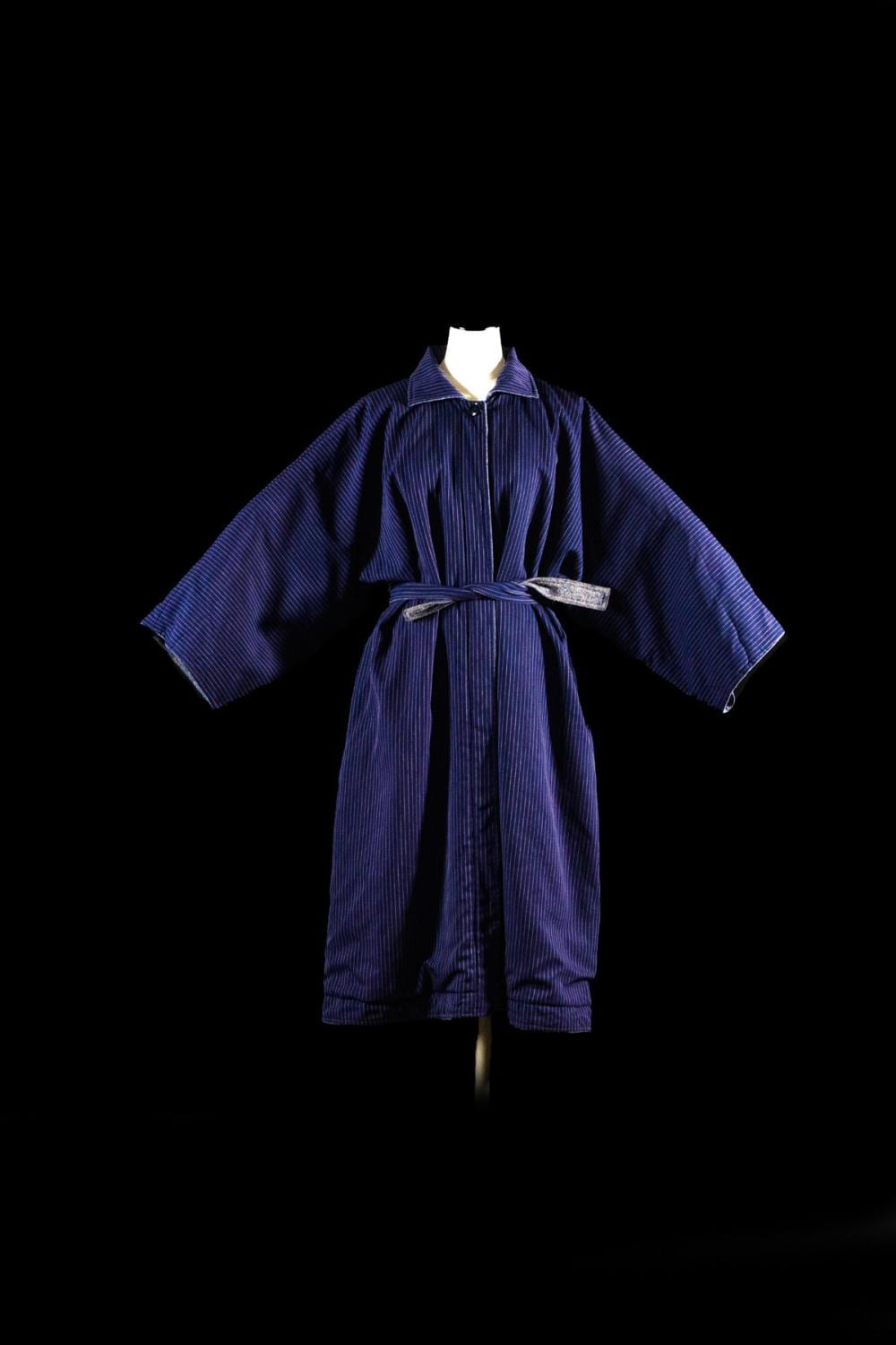 Rei Kawakubo comparable auction result: rei kawakubo born in 1942 comme des gar ons wool coat equivalent size m composition label in japanese circa 1975