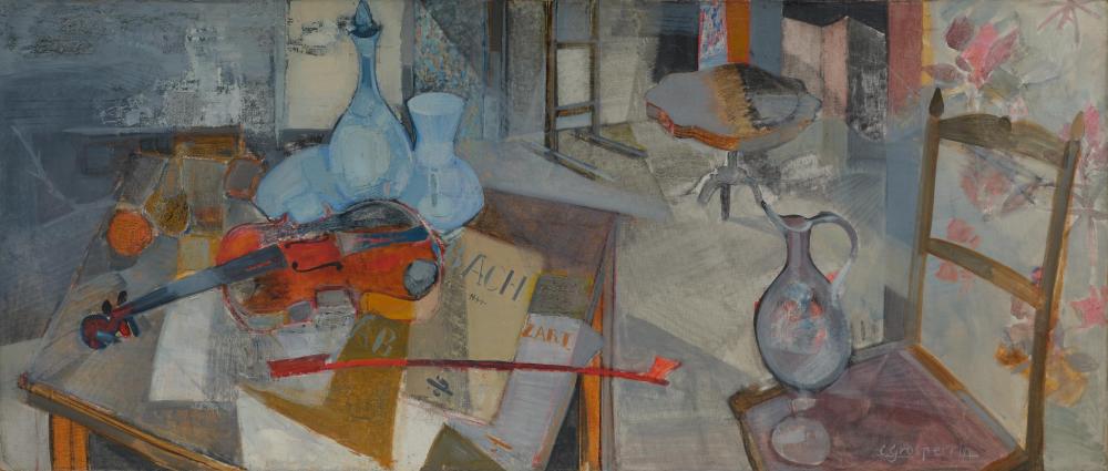 claude grosperrin 1936 1977 int rieur au cabaret · ARTESIA - Maison de Ventes aux Enchères · 2025-10-11 Claude Grosperrin comparable auction result: claude grosperrin 1936 1977 int rieur au cabaret