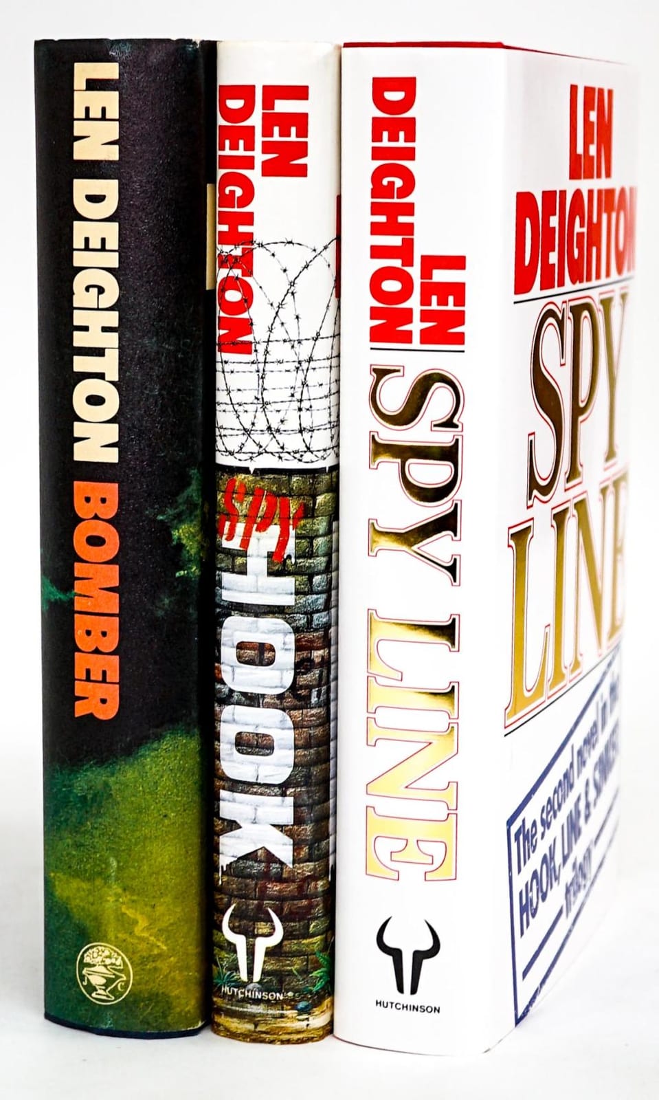 len deighton 3 books uk editions · Grant Zahajko Auctions, LLC · 2025-10-08 Leonard Cyril Deighton comparable auction result: len deighton 3 books uk editions