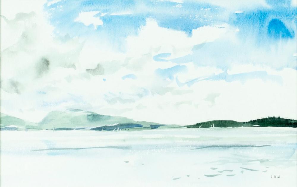 Ian Marshall comparable auction result: ian marshall scotland 1933 2016 watercolor painting