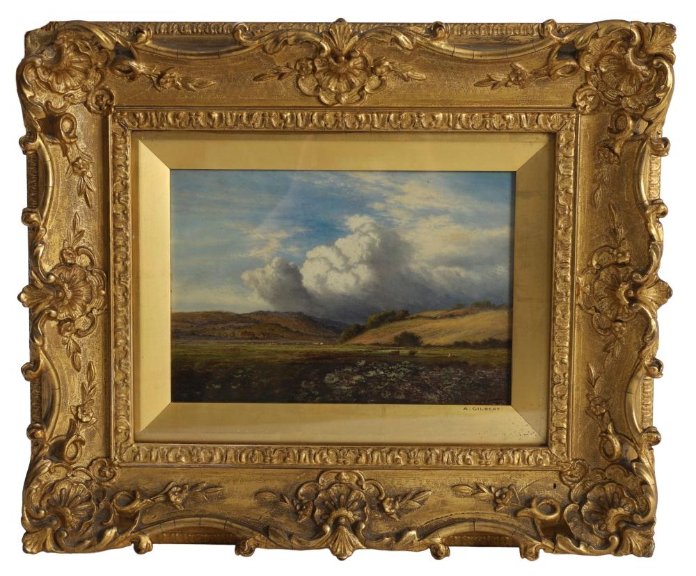 A. (1801) Gilbert comparable auction result: a gilbert mountain landscape