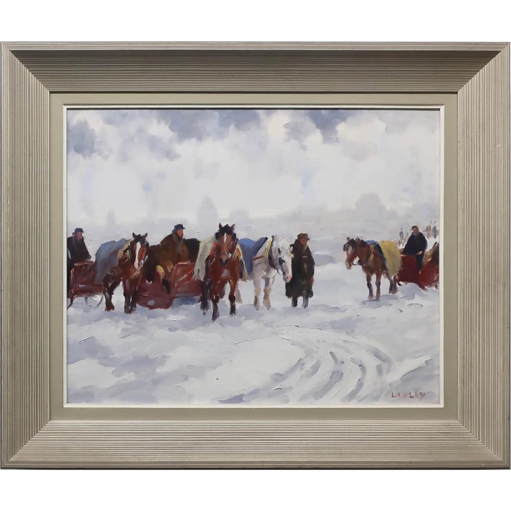 john douglas lawley canadian 1906 1971 cab horses mount royal · Waddington's · 2025-10-02 John Douglas Lawley comparable auction result: john douglas lawley canadian 1906 1971 cab horses mount royal