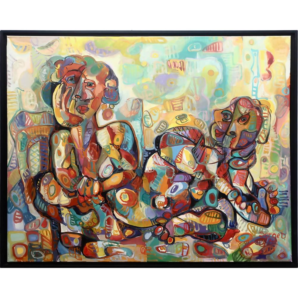 Serge Deherian comparable auction result: serge deherian canadian b 1955 summer in paris