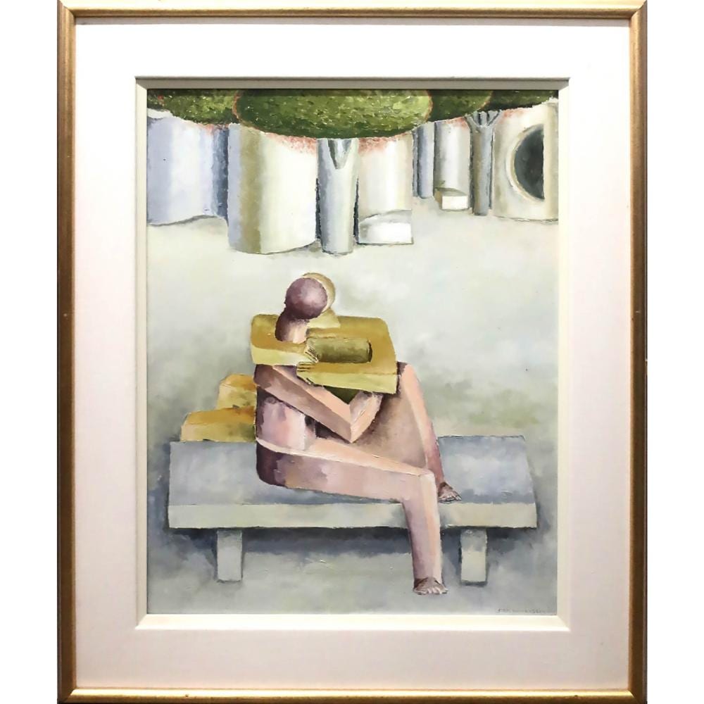 Hagop Khoubesserian comparable auction result: hagop khoubesserian canadian 1931 2019 embrace