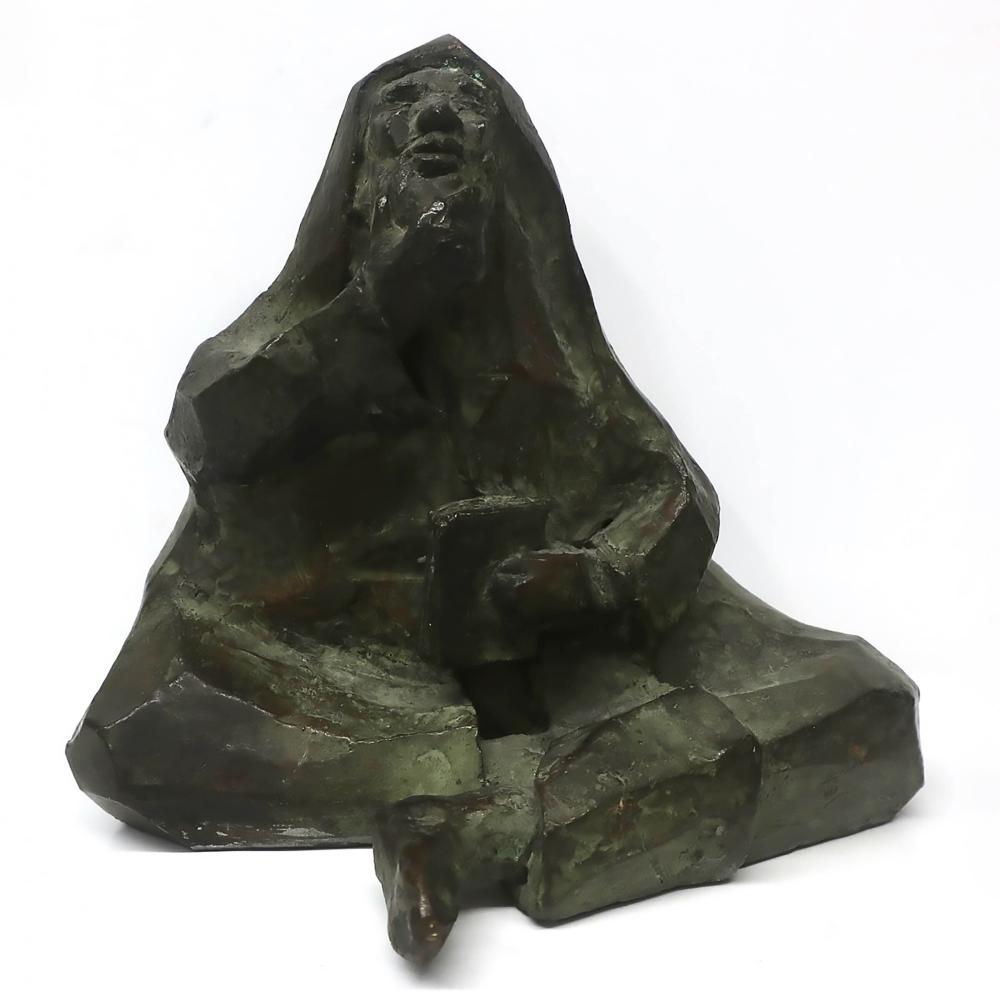 esther wertheimer canadian 1926 2016 seated man holding a bible · Waddington's · 2025-10-02 Esther Wertheimer comparable auction result: esther wertheimer canadian 1926 2016 seated man holding a bible