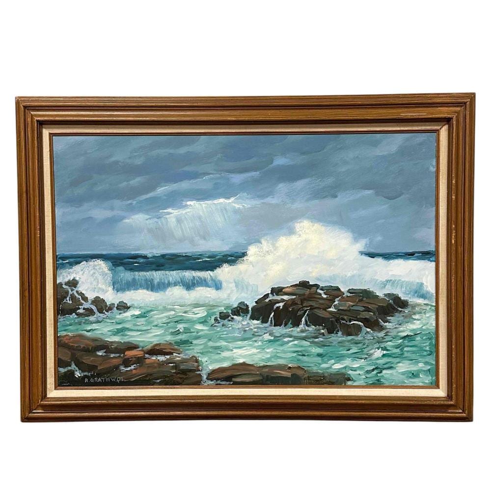 ray anthony grathwol 1900 1992 20th c seascape oil on board · Premier Auction Galleries · 2025-11-02 Ray Anthony Grathwol comparable auction result: ray anthony grathwol 1900 1992 20th c seascape oil on board